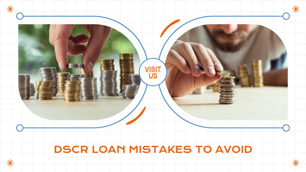 Illustration highlighting common DSCR loan mistakes real estate investors should avoid in 2025